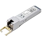 TP-Link TL-SM5310-T | 10GBase-T RJ45 SFP+ Module | 10G Copper SFP+ Transceiver | SFP+ to Ethernet | Plug and Play | Hot Plugg