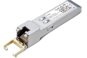 TP-Link TL-SM5310-T | 10GBase-T RJ45 SFP+ Module | 10G Copper SFP+ Transceiver | SFP+ to Ethernet | Plug and Play | Hot Plugg