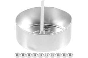 Candle Making Accessories Kit with Metal Candle Container, Includes Wick Holders for DIY Crafting Projects, for Home Use