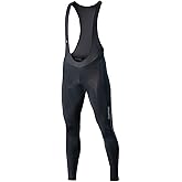Santic Cycling Bib Tights Men Padded Cycling Bib Pants Long Padded with Pocket
