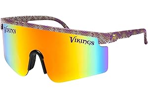 FOCO X Zubaz NFL Collab 90s Retro Swag Sunglasses