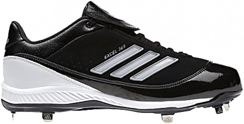 black and white softball cleats