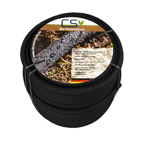 100m CS Perlschlauch Startup , für Hochbeet, Gewächshaus, Pflanzen aller Art