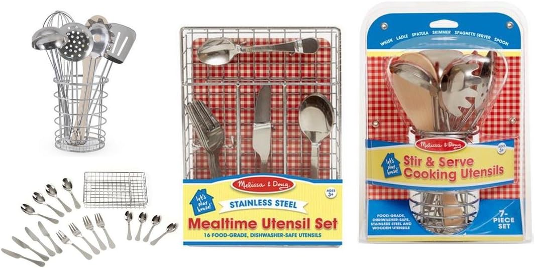 melissa and doug utensil set