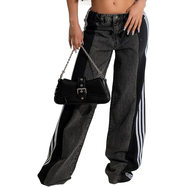 Amazon.com: XZLUFNY Wide Leg Jeans Women High Waisted Jeans