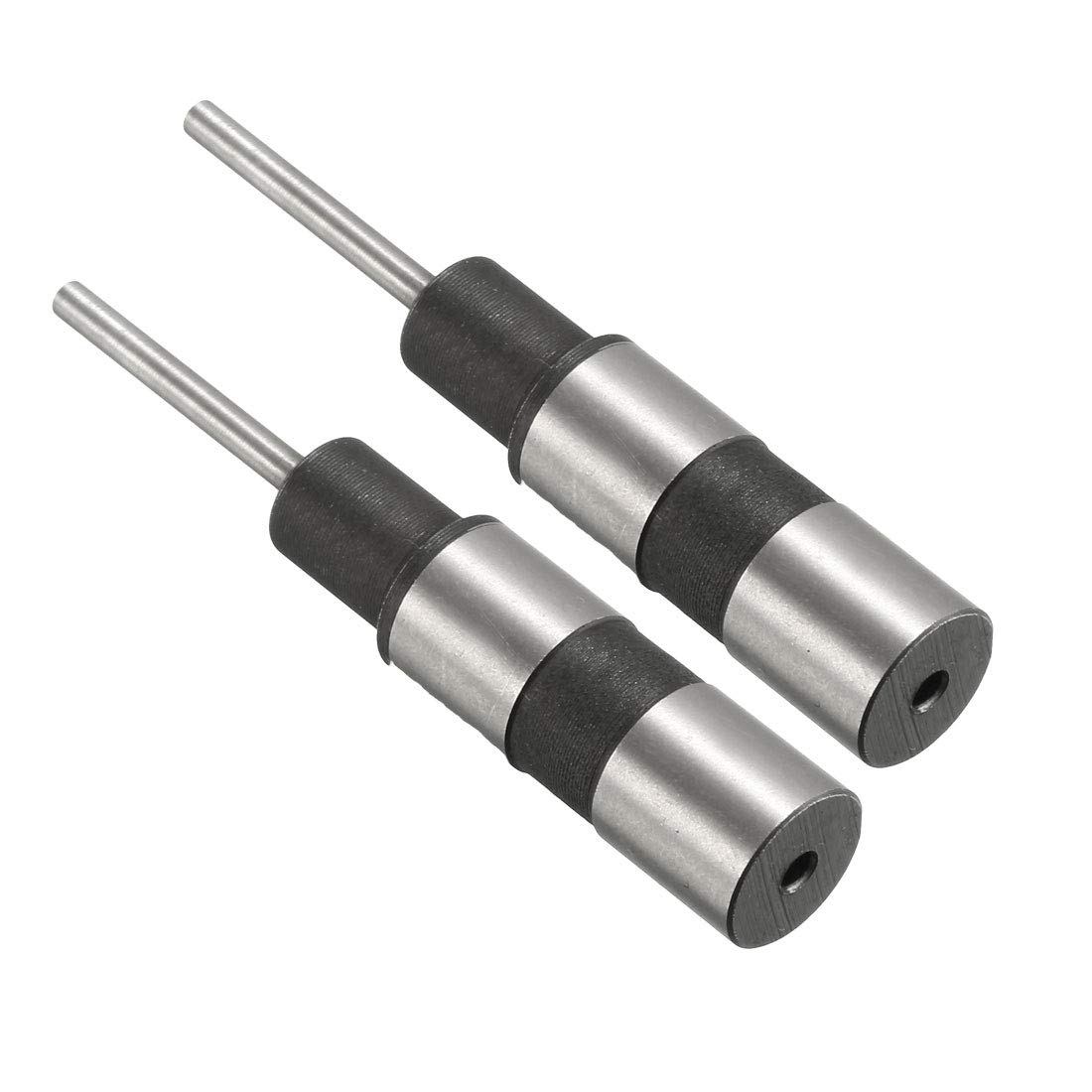 sourcing map 2.5mm Paper Punch Drill, Straight Shank Hollow Bit Tool, for Hole Puncher Punching Machine, 2pcs