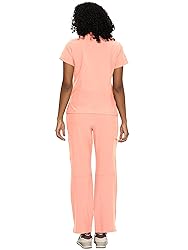 floralhue Scrubs for Women, V-Neck Scrubs Top