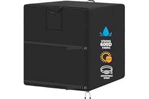 30x30x32 inch Air Conditioner Cover 600D Heavy Duty Oxford Outdoor AC Unit Cover Universal Air Conditioner Covers for Outside