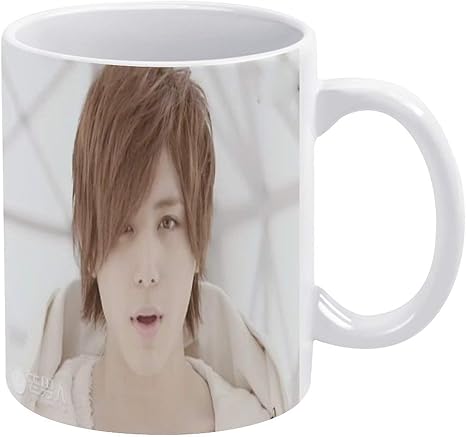 Amazon 山田涼介マグカップ コーヒーカップ セラミック かわいい 350ml グッズ セラミック 耐熱カップ セラミック ティーカップ カップ ソーサー オンライン通販