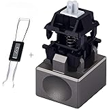 Aluminum Alloy Switch Opener with Keycap Puller for Cherry MX Switches – Grey