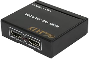 ViewHD 2 Port 1x2 Powered HDMI 1 in 2 Out Mini Splitter for 1080P & 3D | Model: VHD-1X2MN3D