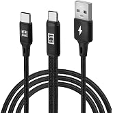 GELRHONR USB C OTG Sound Card Cable, 2 in 1 Type C Sound Card Audio Cable for Live Streaming, Recording, Voice Chatting, Karaoke