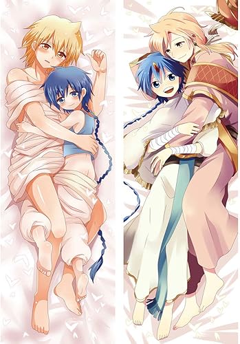 Amazon マギ アリババ サルージャ アラジン 抱き枕カバー高級 等身 2wayトリコット アニメ 18禁漫画 大人のおもちゃ 男性用オナニーグッズ クリスマス ギフト 150 X 50cm 59in X 19 6in アニメ 萌えグッズ 通販