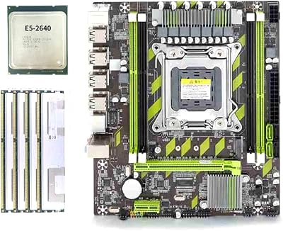 Bumdenuu X79 Motherboard Kit Xeon E5 2640 CPU 16GB DDR3 RAM 1333MHz LGA2011