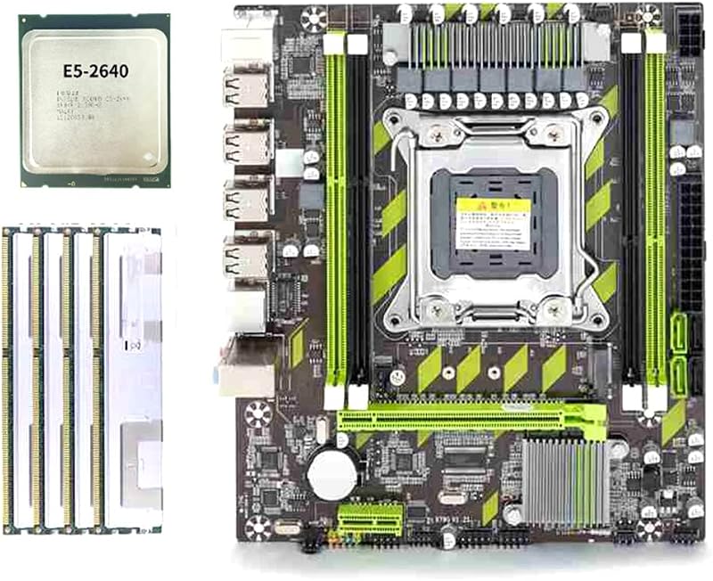Tsadeer X79 Motherboard E5 2640 CPU 16GB DDR3 RAM 1333MHz ECC REG LGA2011