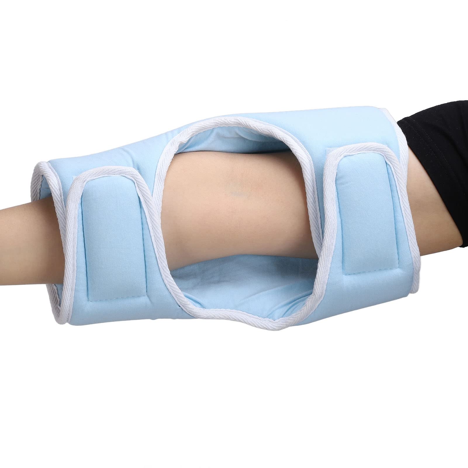 Elbow Joint Pad, Essential Medical Supply Universal Fit Polyester Protector, Cushioned Plush Arm Pad, Soft Protective Elbow Brace Support Epicondylitis and Sports Recovery(Blue)