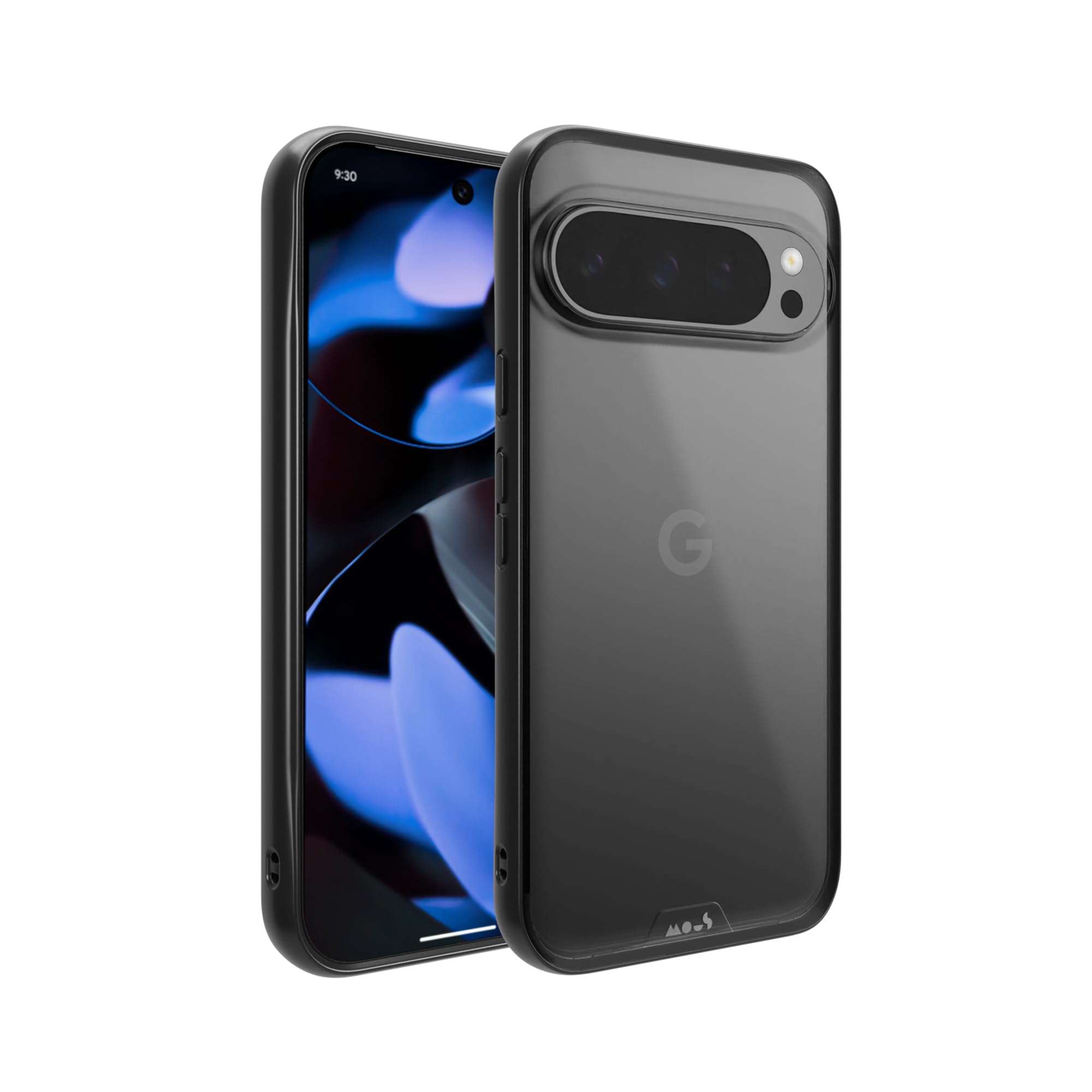 Mous for Google Pixel 9 Pro Case Clear - Clarity - Protective Pixel 9 Pro Case - Scratch Resistant Crystal Clear & Slim Design