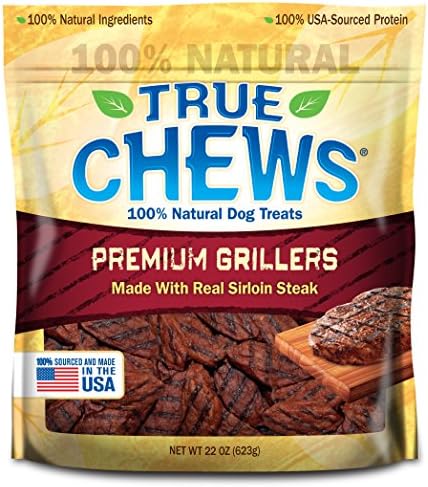 True Chews Premium Grillers Made with Real Sirloin Steak, 22 oz