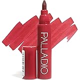 Palladio Lip Stain, Hydrating and Waterproof Formula, Matte Color Look, Longlasting All Day Wear Lip Color, Smudge Proof Natu