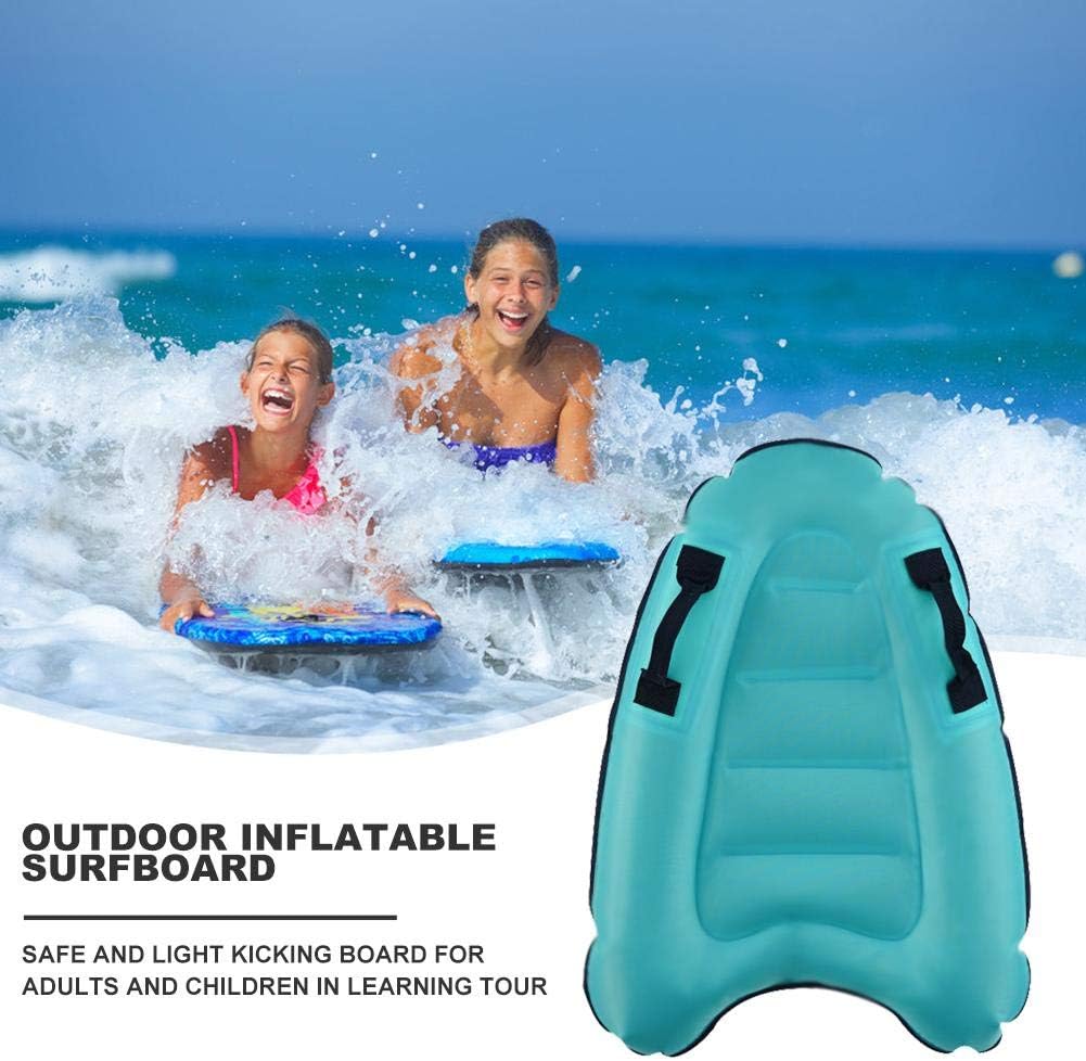Surfboards INFLATABLE SURF BODY BOARD FLOAT ADULT KIDS BEACH SURFING