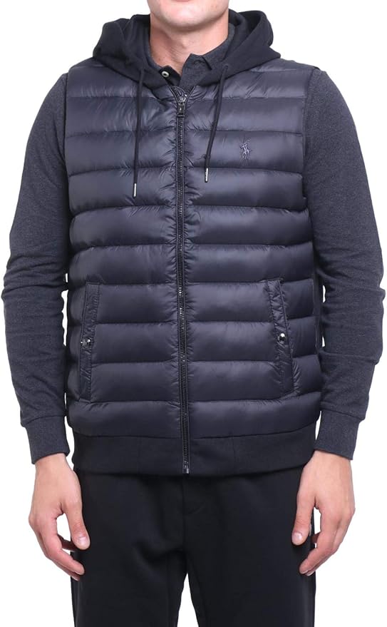 doudoune sans manche a capuche ralph lauren