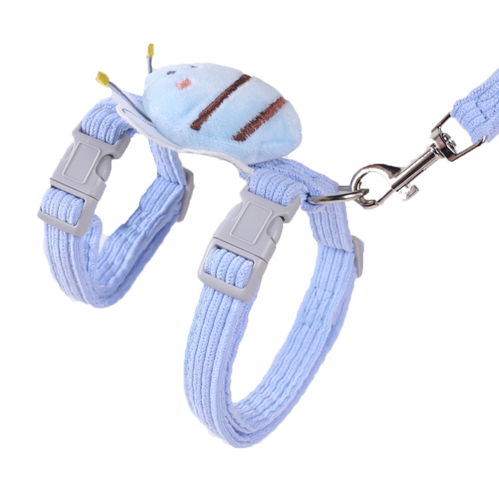 Cat Harness And Leash Cat Leash Cat Harness Escape Proof For Dog & Cat Outdoors Walking Travel Kitten Harness- M Blue