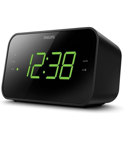 Amazon.com: Philips Audio TAR3205 LED Clock Radio with FM Digital