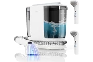 Lydsto Portable Carpet & Upholstery Cleaner Machine, 12Kpa Strong Suction Carpet Shampoo Deep Cleaner Machine - 2 in 1 Handheld Stain Remover Deep Cleaner for Pets, Stairs, Car Seat and Couch