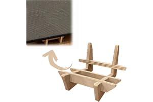 Wooden Guitar Amp Stand for Fender, for Marshall, and Other Guitar Amps - No Tools Required, Low Profile Design for Better So