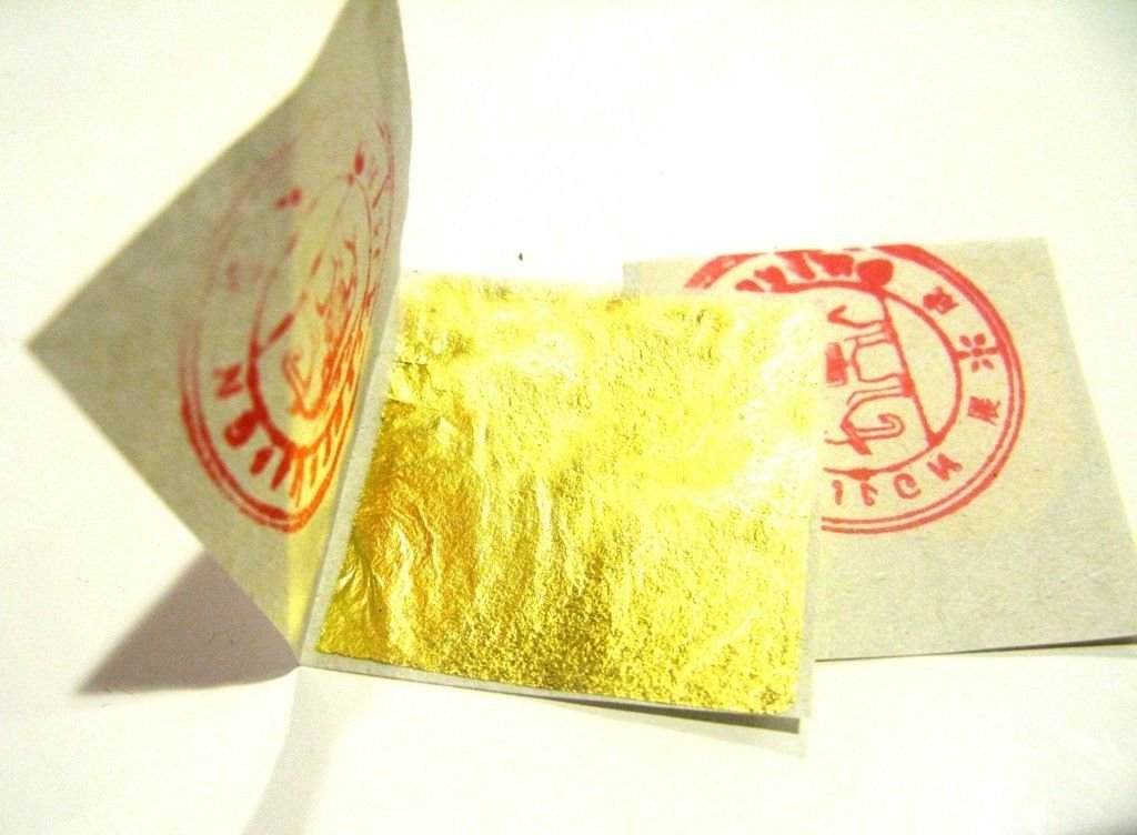 Cool Price Gold Leaf 20 Sheets Edible Buy Online in United Arab