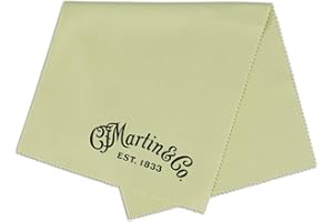 Martin Microfiber Polishing Cloth | Soft, Sustainable Cleaning for All Instrument Finishes | Made with Recycled Materials