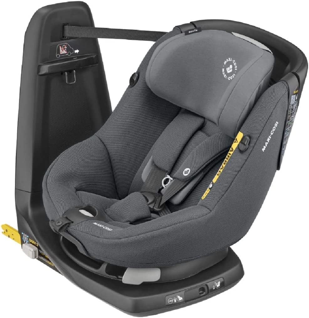 Maxi-Cosi AxissFix i-Size Toddler Car Seat, 360 Swivel Car Seat, 4 months - 4 years, 61 - 105 cm, Authentic Graphite