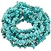5-8mm Blue Turquoise Chips Chip Beads Loose Gemstone Beads for Jewelry Making Strand 35 Inch