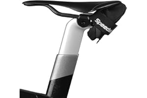 SpeedSleev Ranger 2.0 Small Bike Saddle Bag – Waterproof Under Seat Pack for MTB, Gravel & Plus Tire Bikes – Lightweight, Rattle-Free Tool Storage – Fits Most Dropper Posts – Black