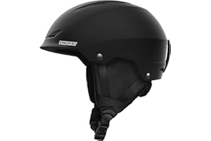 Findway Ski Helmet [Upgrade] Snowboard Helmet for Adults,[Goggles Friendly] Durable ABS Shell, Protective EPS Foam & Adjustable Dial, Snow Sport Helmet for Men, Women & Youth