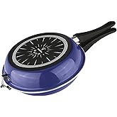 Magefesa Frittata 9.4-Inch Nonstick Double Sided Frying Pan, All-Stovetops Compatible, Dishwasher Safe – Ideal for Spanish To