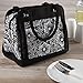 Fit & Fresh Insulated Lunch Bag Kit, includes BPA-Free Container Set, Ashland Lacey Floral