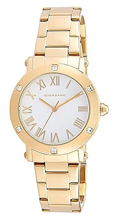 Giordano Analog White Dial Womens Watch - 2694-33