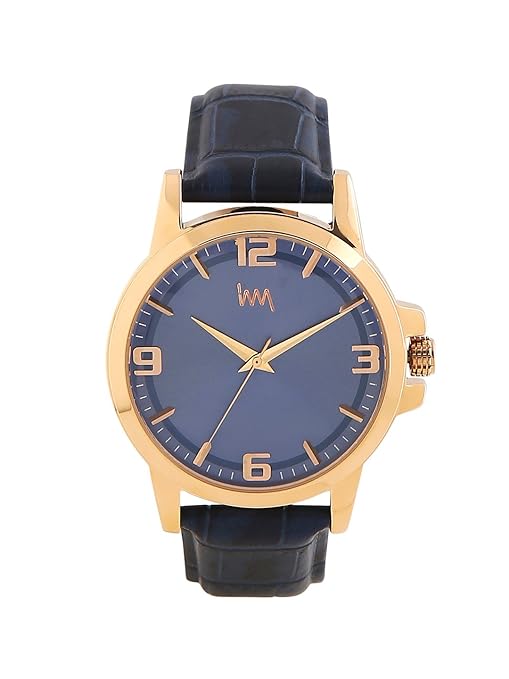 Analog Blue Dial Mens Watch-LWM167B
