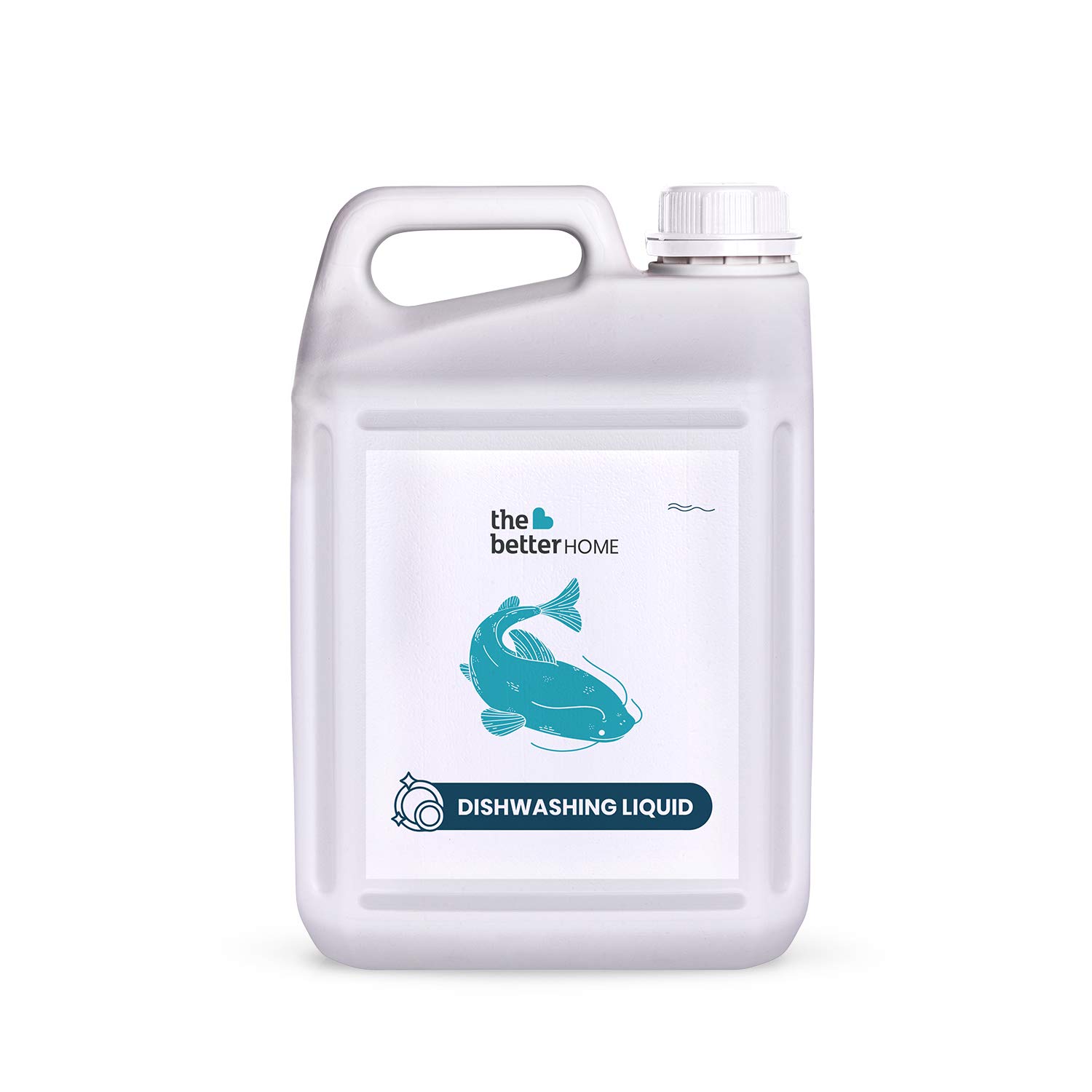 The Better Home Dishwash Liquid | Biodegradable, Non-Toxic, Eco-friendly | Baby & Pet safe | Plant Based, Non-Corrosive, Skin friendly Dishwashing Liquid | 5 L