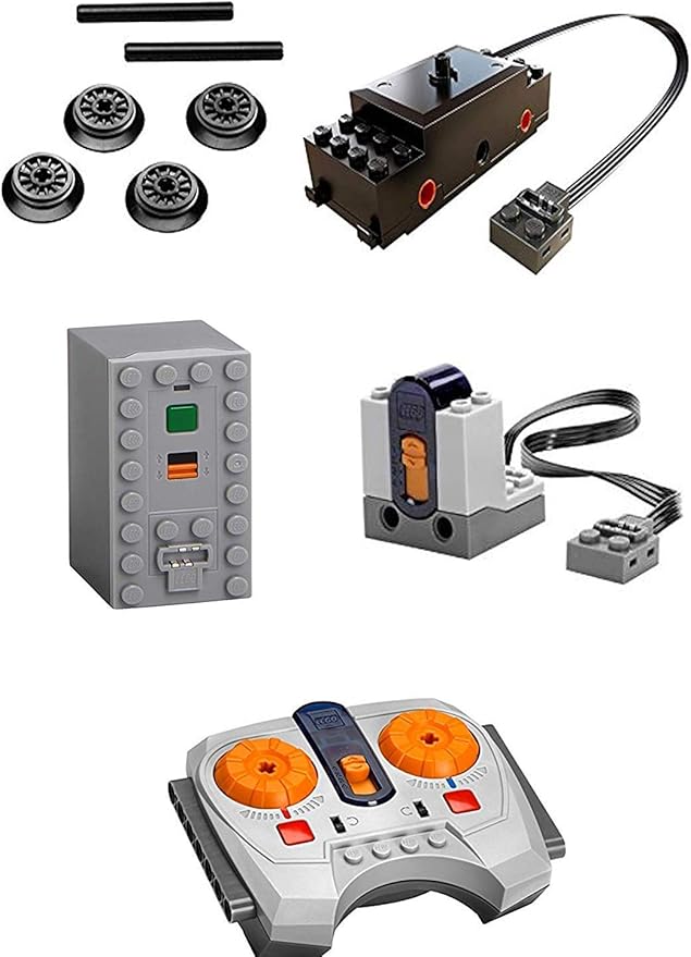 LEGO Power Functions Train Motor kit including IR Receiver, Remote and