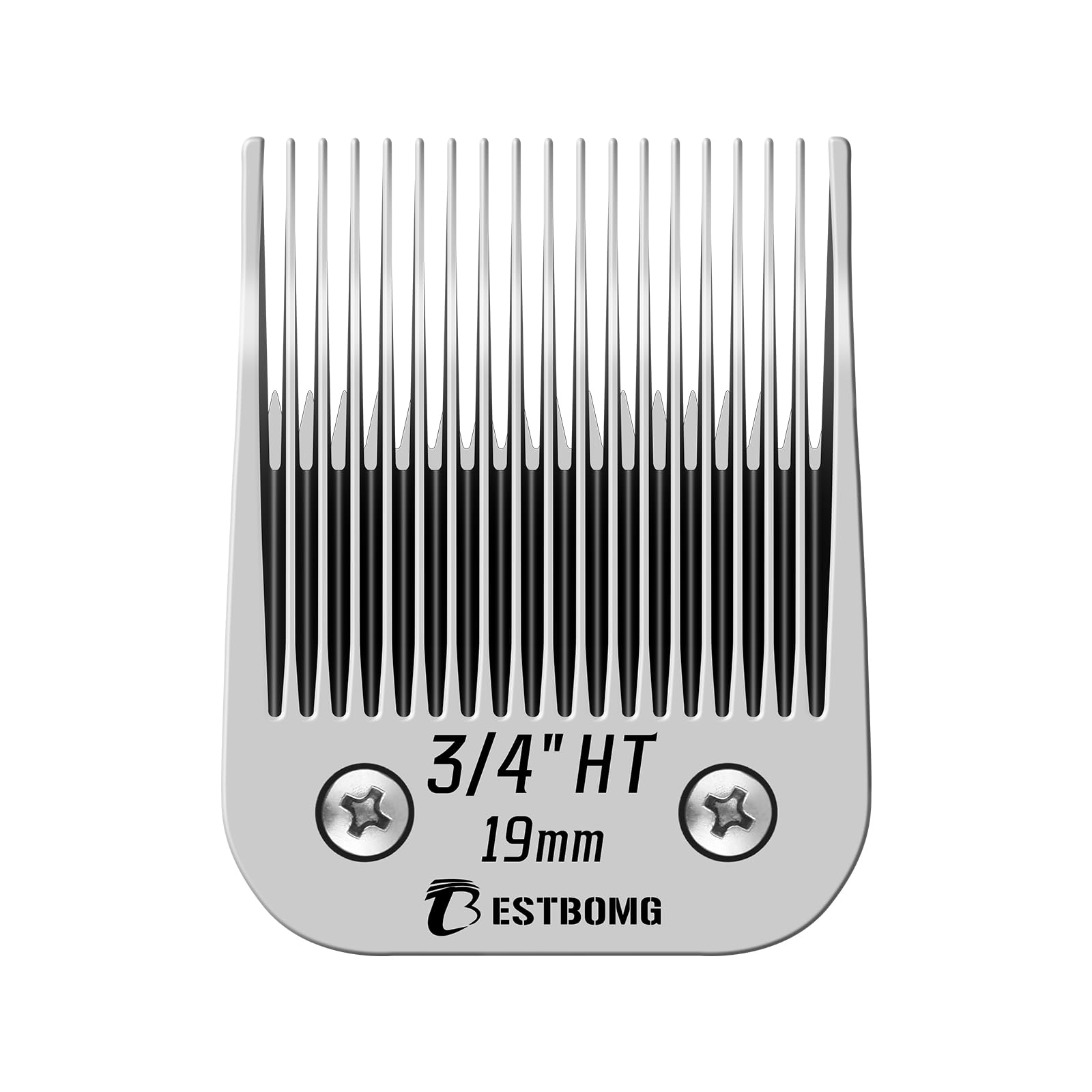 BESTBOMG Dog Grooming Replacement Blade Compatible with Andis/Wahl/Oster Dog Clippers (3/4" HT 19mm)