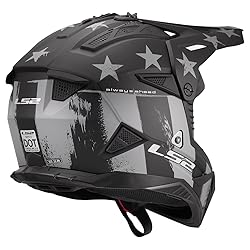 LS2 Helmets Gate II Full Face MX Motorcycle Helmet