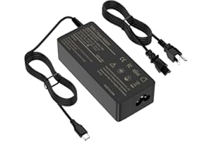 YENYOH Chromebook-Charger-45W-65W-USB-C-Laptop-Charger Fast Charging for Lenovo HP Dell Samsung Asus Acer Google Chromebook Charger USB Computer Laptops Chargers Type C AC Adapter Power Cord
