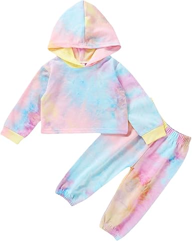 tie dye sweatshirt and pants