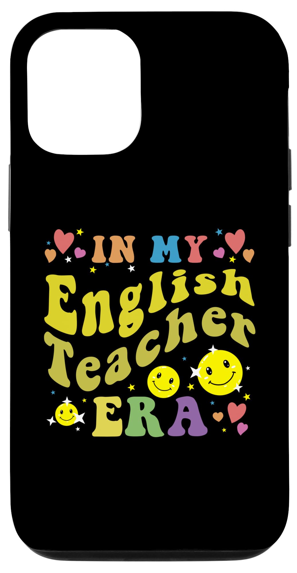 iPhone 15 In My English Teacher Era Retro Back To School Men Women Case