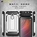 Redmi Note 4 Case, Ranyi [Hybrid Protection] [Metal Texture] [Shock-Proof] High Impact Premium Dual Layer Rugged Armor Defender Case Cover for Xiaomi Redmi Note 4 (5.5 inch), Navy