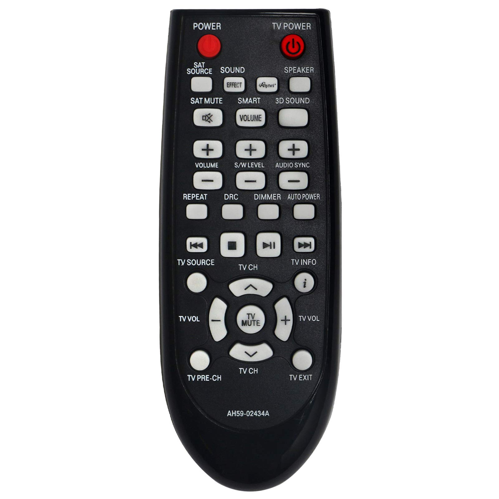 VINABTY AH59-02434A Replacement Remote Fit for SAMSUNG Crystal Surround Air Track HW-E450 HW-E550 HW-E551