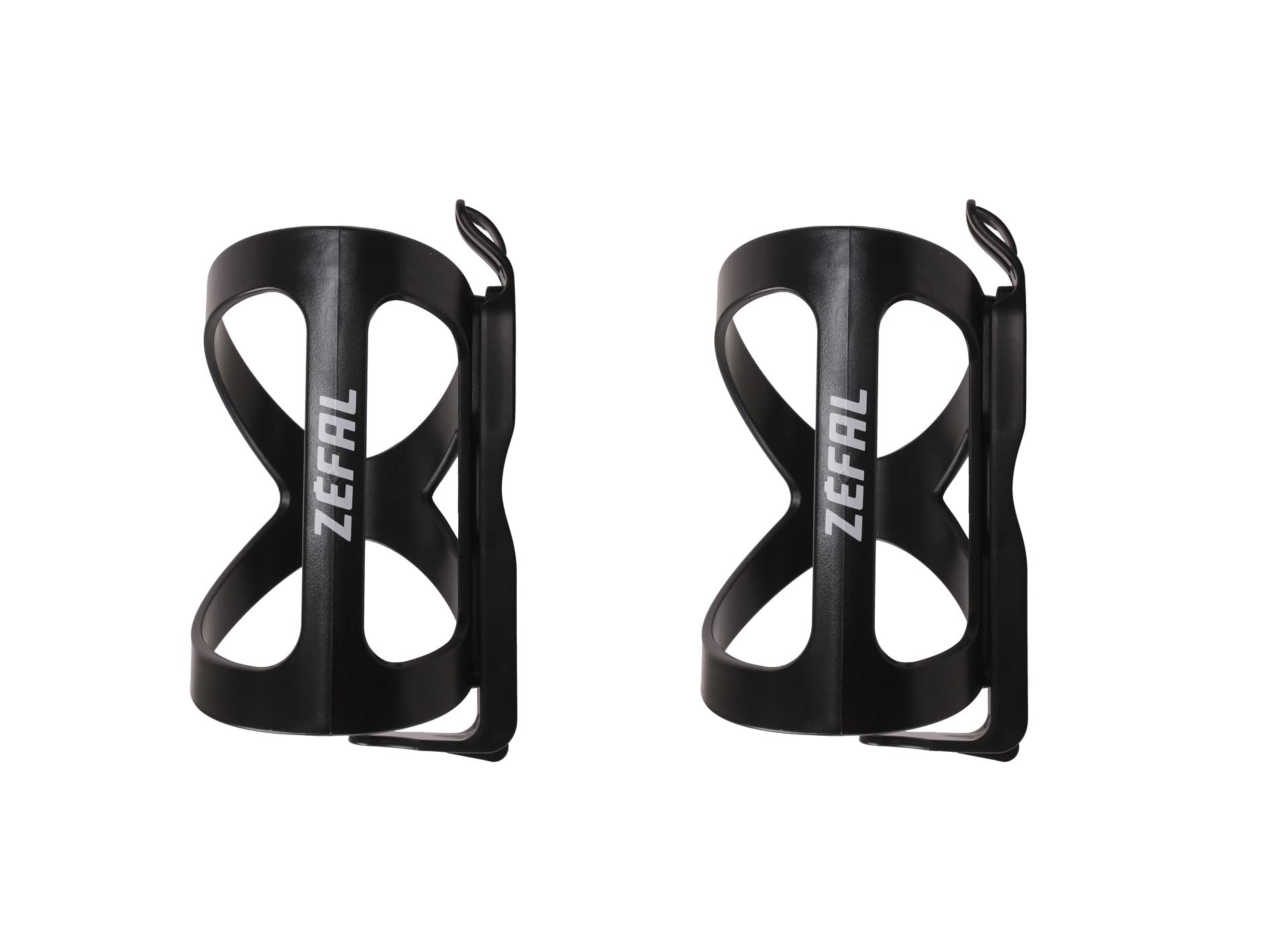 ZEFAL Wiiz Reversible Side-Loading Bottle Cage, Black, Pack of 2