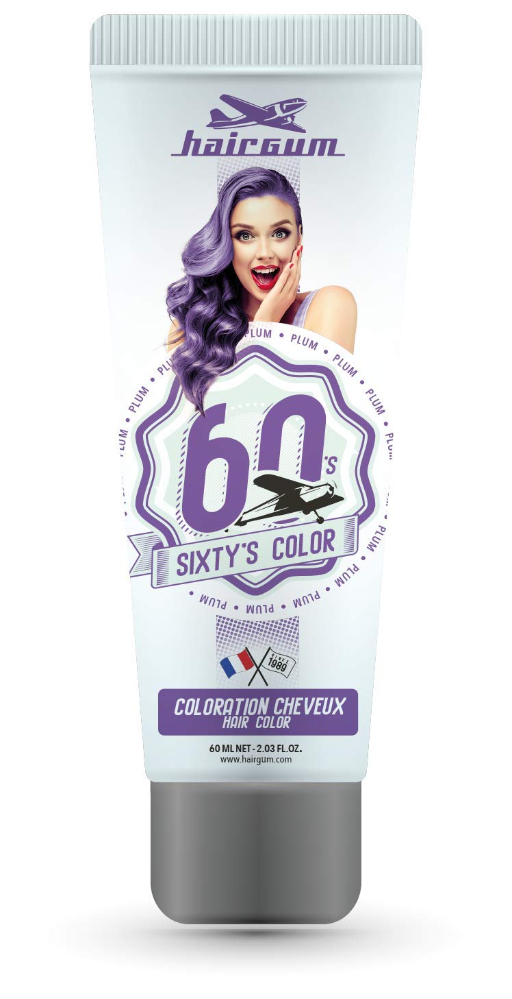Sixty'S Color Hair Color Plum 60 Ml